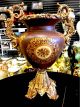 15inch Gold Copper Fancy Vase