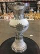 32inx13in Fancy Silver Pearl Vase 
