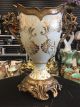 16inch Beige Gold Fancy Vase